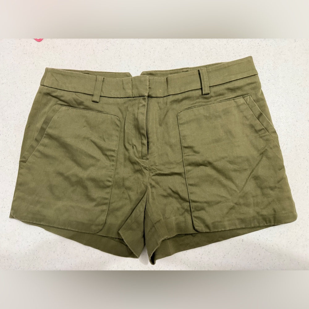 ATTITUDE JAY MANUEL Olive Green Women's Shorts Size 6